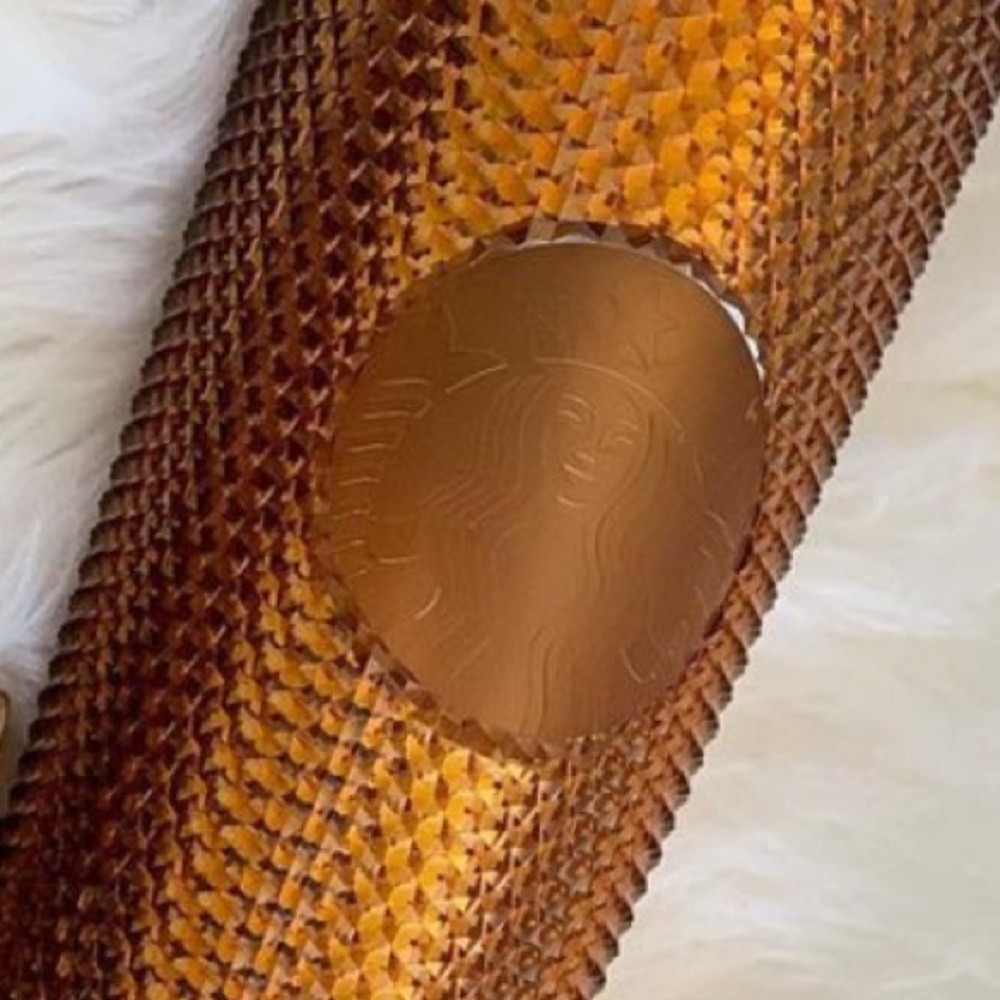 🌟⭐️NEW STARBUCKS HONEY COMB TUMBLER 16 oz - Picture 6 of 6